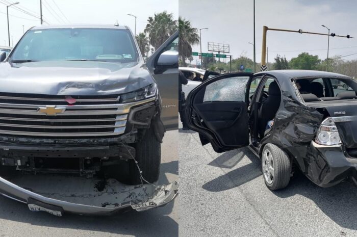 Accidente vial deja dos heridos en Ciudad Victoria