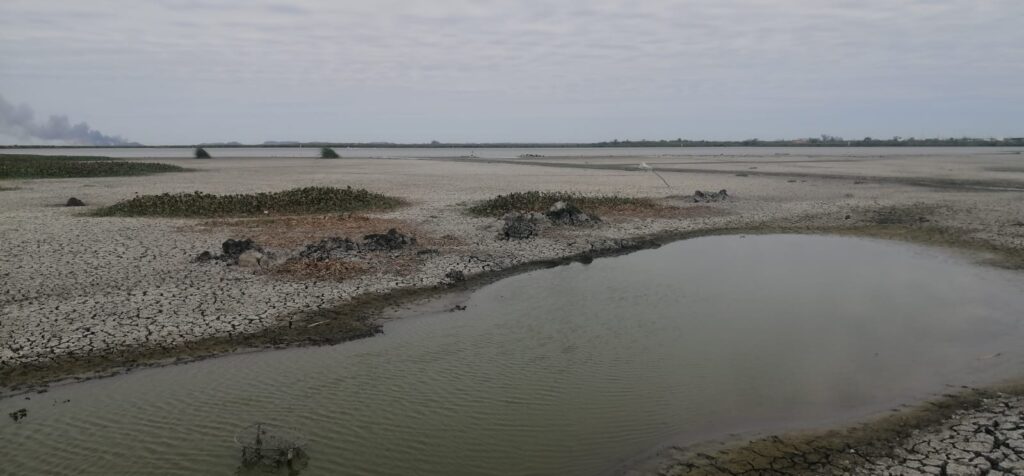 Clausuran tomas ilegales de agua en Laguna del Champayán y río Tamesí