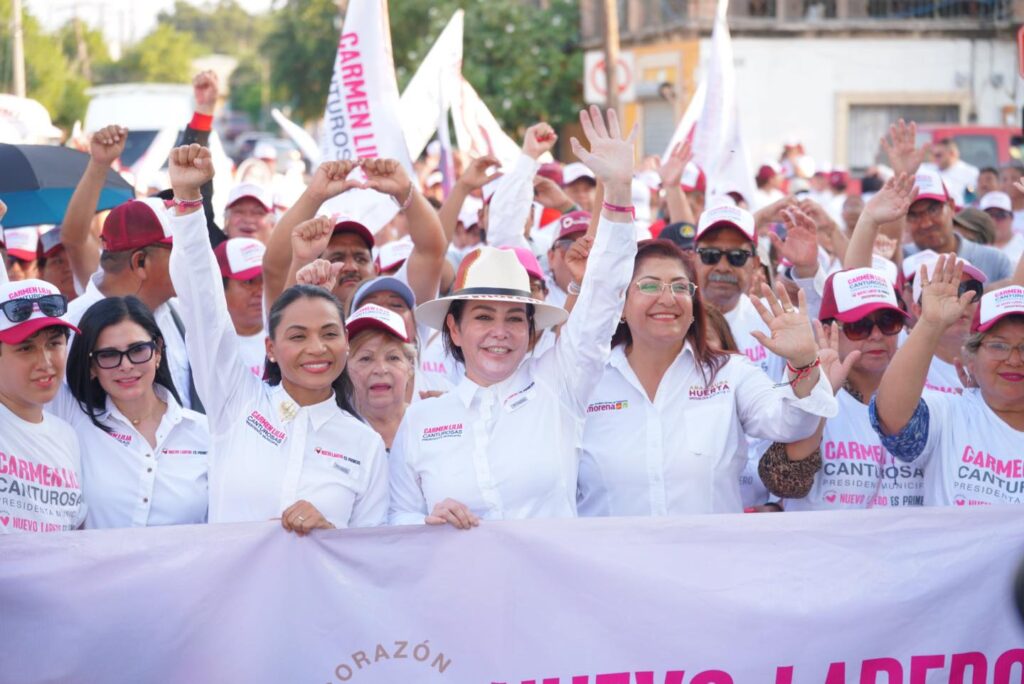 Convoca Carmen Lilia Canturosas a seguir con la transformación y votar por Morena