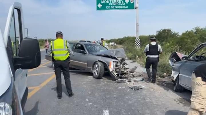 Accidente en Viaducto de Reynosa deja un herido tras explosión de llanta