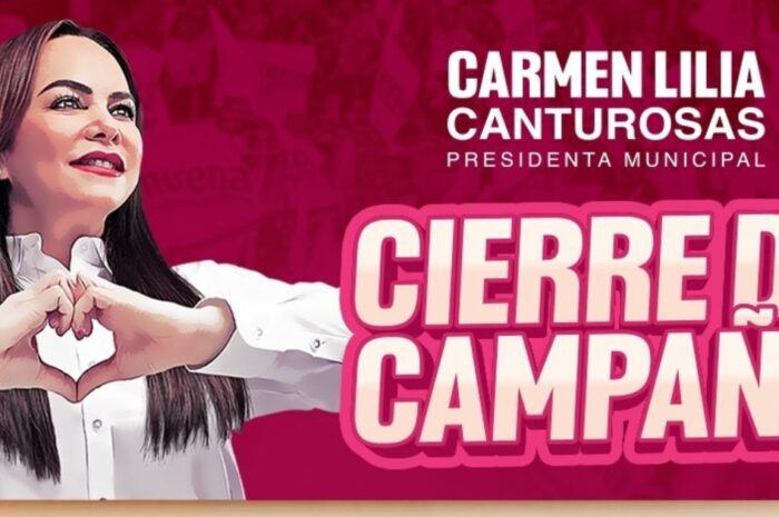 Invita Carmen Lilia Canturosas a primer cierre de campaña en el Distrito Uno