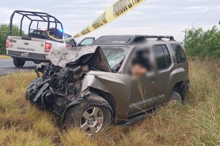 Fatal colisión en carretera Reynosa-San Fernando: Conductor pierde la vida