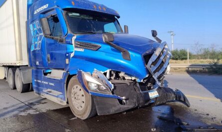 Colisión entre tráileres en Nuevo Laredo causa daños significativos