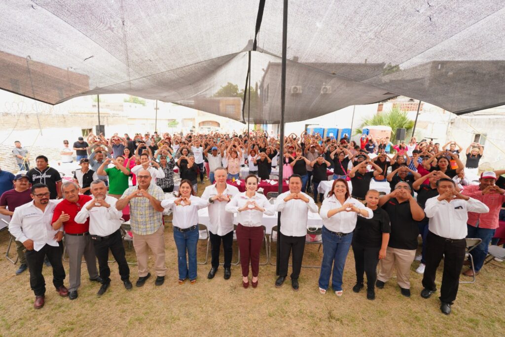 Destaca candidata Carmen Lilia Canturosas propuestas con la clase trabajadora