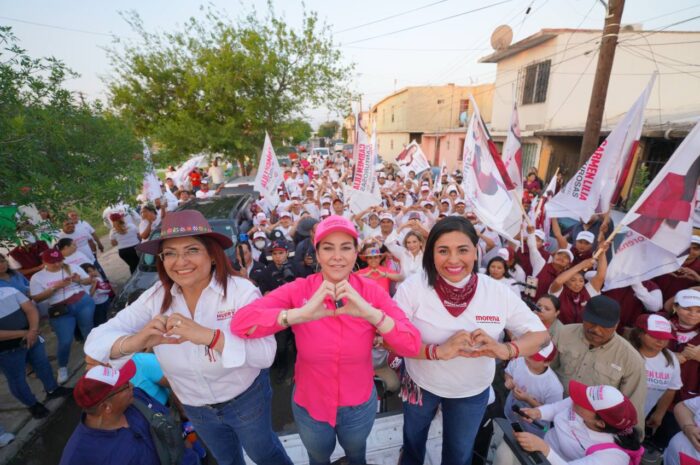 Respaldan vecinos de la colonia Infonavit proyecto de Carmen Lilia Canturosas y Ana Laura Huerta