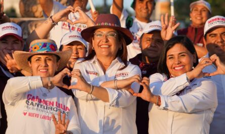 Consolida Ana Laura Huerta Valdovinos acercamiento con ciudadanos del Distrito II en la última etapa de campaña