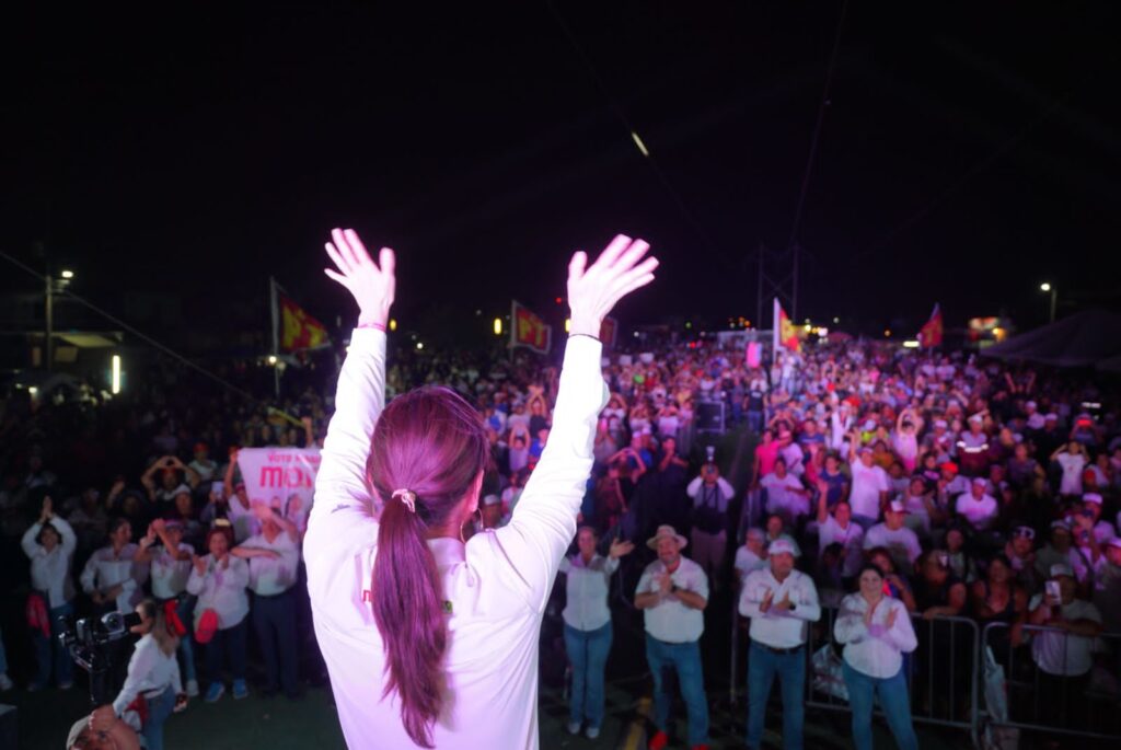 Carmen Lilia Canturosas cierra fuerte en el Distrito Uno; habitantes del poniente dan respaldo total