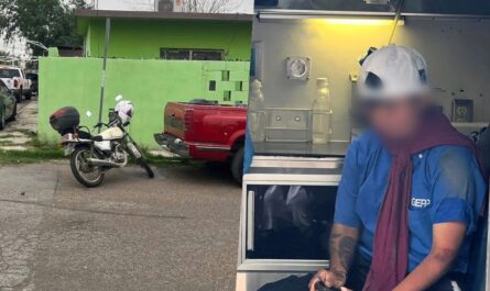 Motociclista de PepsiCo resulta herida tras derrapar en Nuevo Laredo