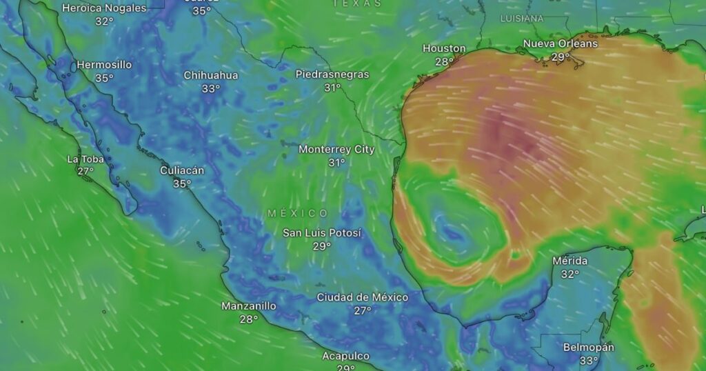 Tormenta 'Alberto' se forma y tocará tierra esta noche