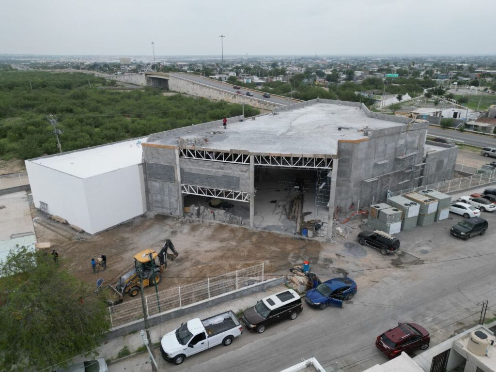 Avanza construcción de Infoteca al poniente de Nuevo Laredo