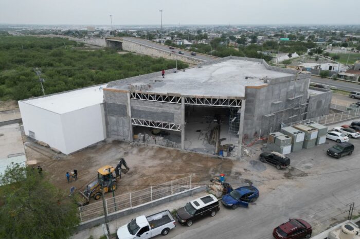 Avanza construcción de Infoteca al poniente de Nuevo Laredo