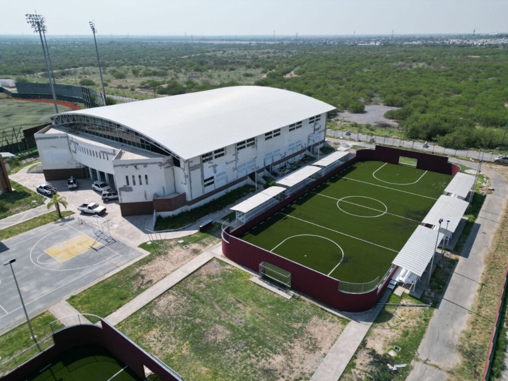 Avanza rehabilitación de Ciudad Deportiva al poniente de Nuevo Laredo