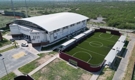 Avanza rehabilitación de Ciudad Deportiva al poniente de Nuevo Laredo