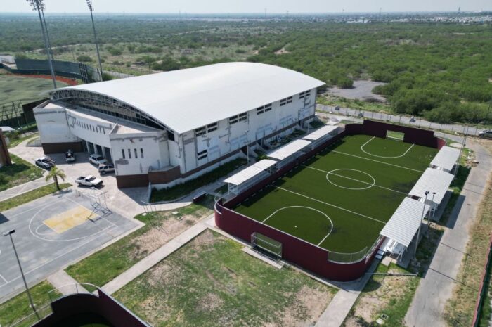 Avanza rehabilitación de Ciudad Deportiva al poniente de Nuevo Laredo