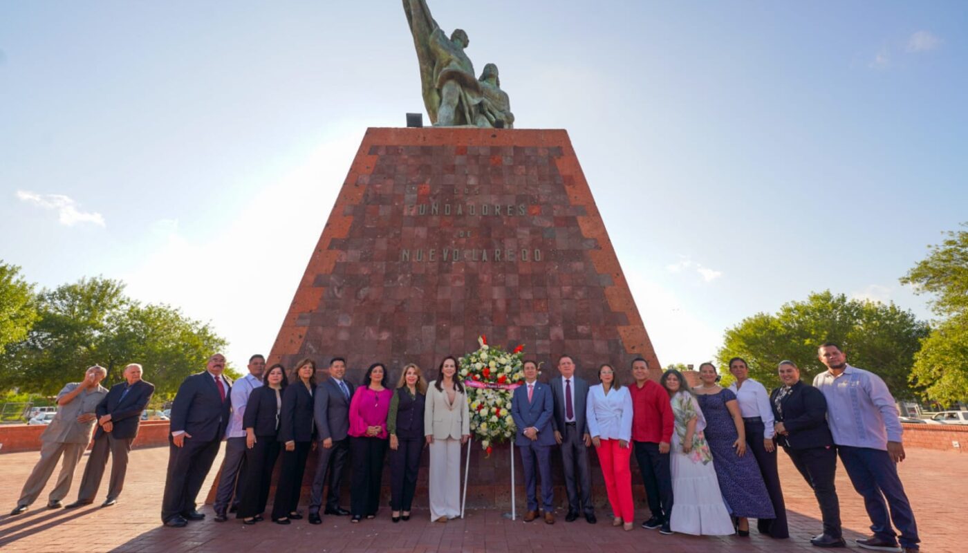 Conmemora Gobierno Municipal 176 Aniversario de Nuevo Laredo con emotiva ceremonia