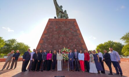 Conmemora Gobierno Municipal 176 Aniversario de Nuevo Laredo con emotiva ceremonia