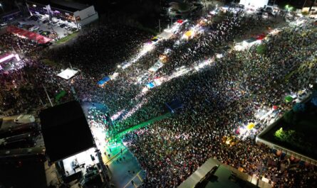 Viven más de 50 mil ciudadanos gran festejo del 176 Aniversario de Nuevo Laredo