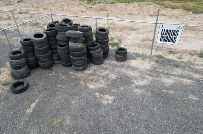 Recolectan más de 100 mil llantas usadas para evitar contaminación en Nuevo Laredo