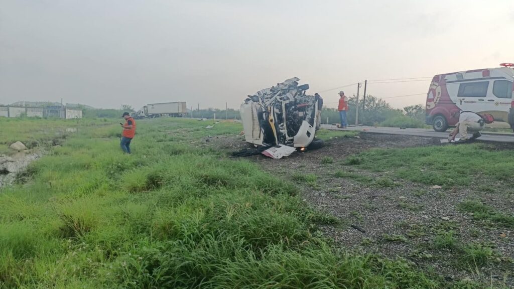 Trágico accidente en la Zaragoza-Victoria: Un fallecido y dos heridos