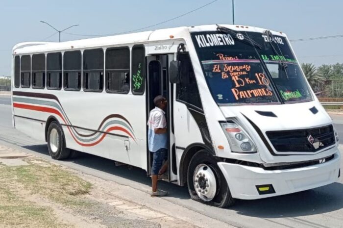 Hoy deciden aumento al pasaje del transporte público en Tamaulipas