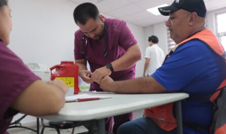 Acerca Gobierno de Nuevo Laredo servicios médicos gratuitos a trabajadores