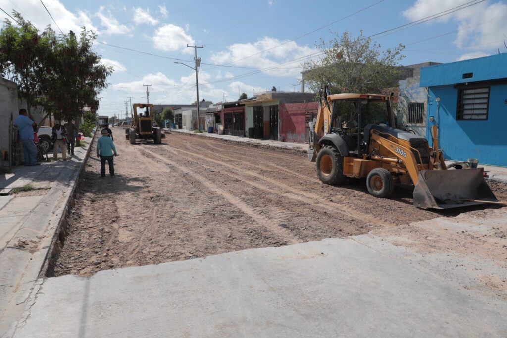 Rescata Gobierno de Nuevo Laredo calles en Villas de San Miguel 