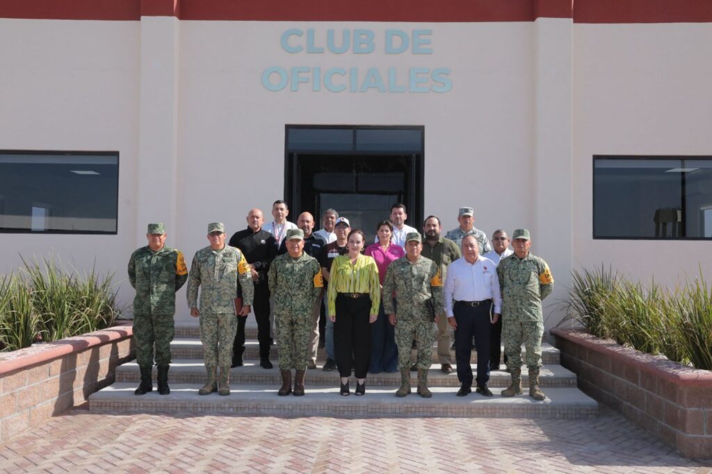 Encabezan alcaldesa Carmen Lilia Canturosas y autoridades militares trabajos de prevención ante posible llegada de huracán Beryl