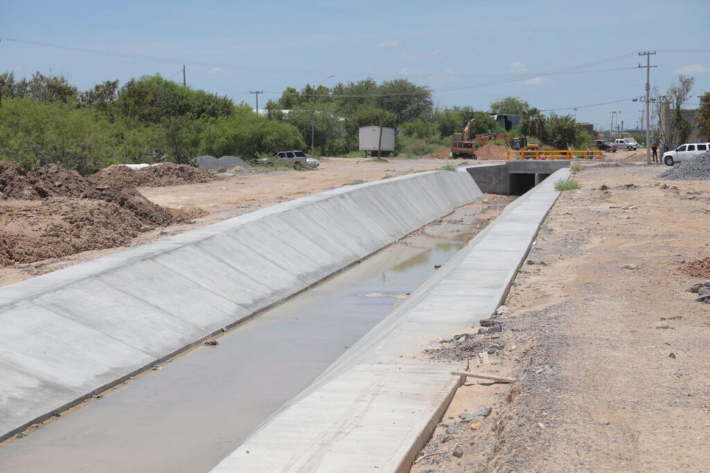 Avanza construcción del canal pluvial de la Concordia en su segunda etapa