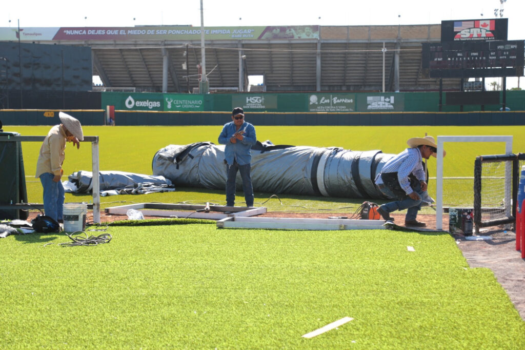 Mejora Gobierno de Nuevo Laredo instalaciones del Parque La Junta