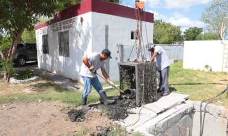 Retiran toneladas de basura de cárcamos diariamente en Nuevo Laredo