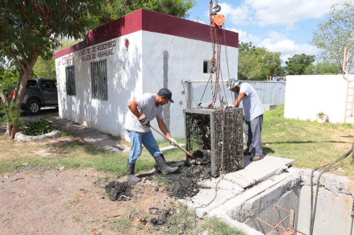 Retiran toneladas de basura de cárcamos diariamente en Nuevo Laredo