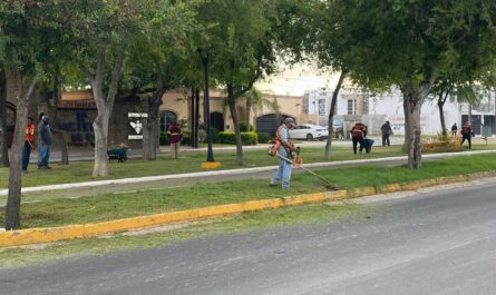 Realiza Gobierno de Nuevo Laredo constante limpieza y mantenimiento de la ciudad