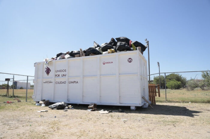 Desecha ciudadanía basura doméstica en centros de transferencia de Nuevo Laredo