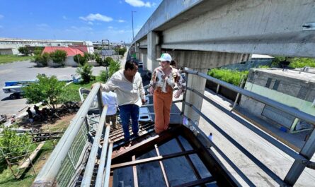 Supervisa alcaldesa Carmen Lilia Canturosas avance de obras