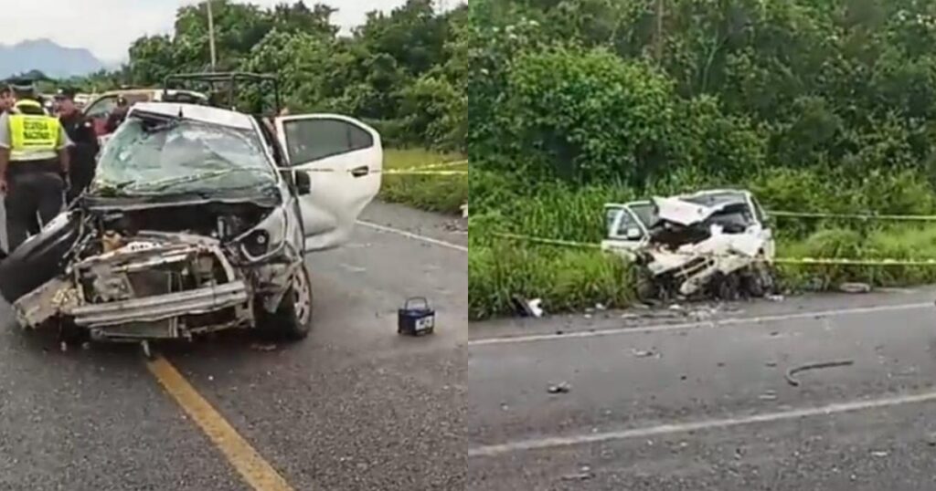 Cinco muertos en choque sobre la Victoria-Monterrey