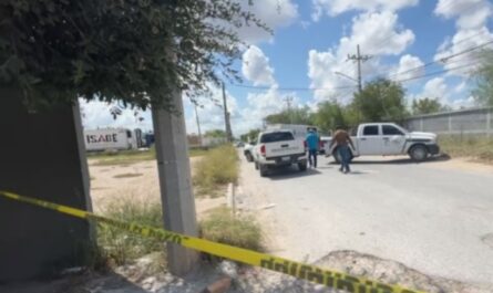 Encuentran cuerpo "ensabanado" en Reynosa, ahora en el Parque Industrial