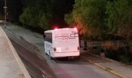 Guardia Estatal evita intento de robo a autobús en Ciudad Victoria