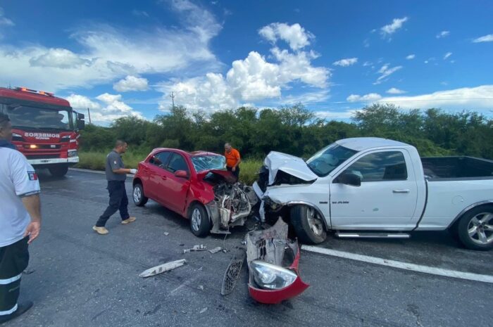 Accidente en la carretera Victoria-Matamoros: dos muertos y dos heridos