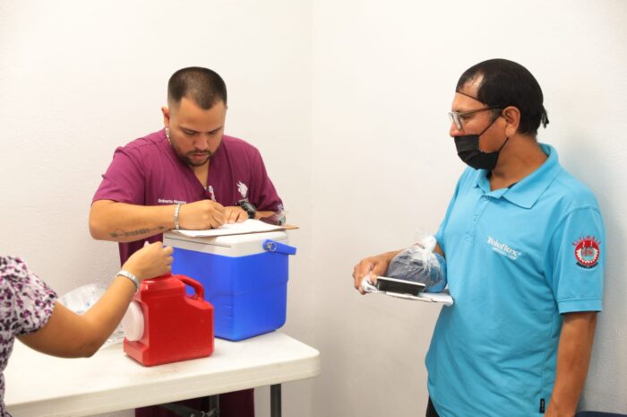 Lleva Gobierno de Nuevo Laredo campaña de salud a maquiladora Teleflex