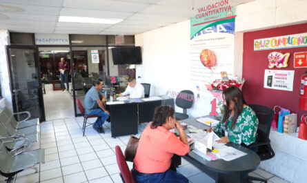 Invita Gobierno de Nuevo Laredo a realizar cita para pasaporte a través de canales oficiales