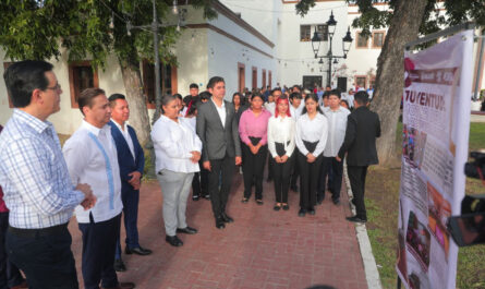 Reconoce Gobierno Municipal aportación de jóvenes al desarrollo de Nuevo Laredo