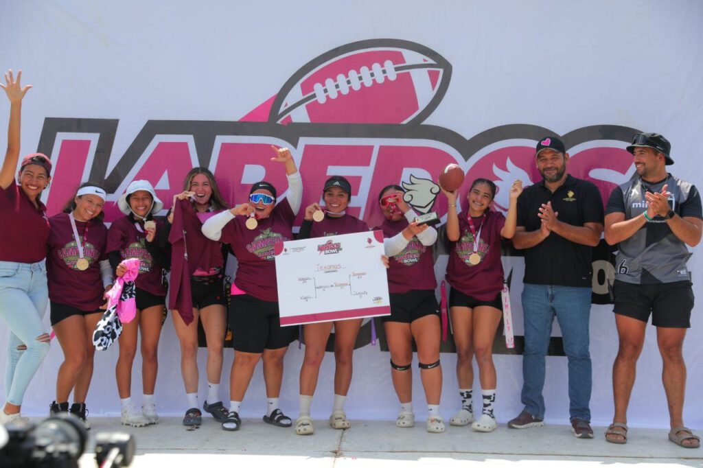 Culmina torneo de Flag Football “Laredos Bowl 2024”