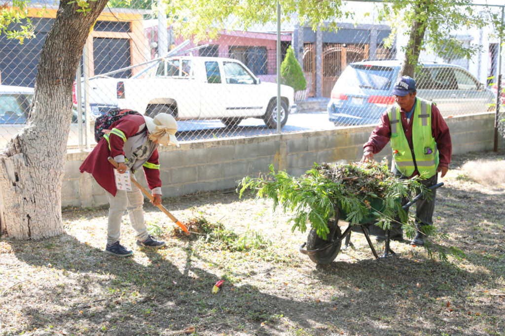 Apoya Gobierno de Nuevo Laredo en limpieza y mantenimiento de escuelas públicas