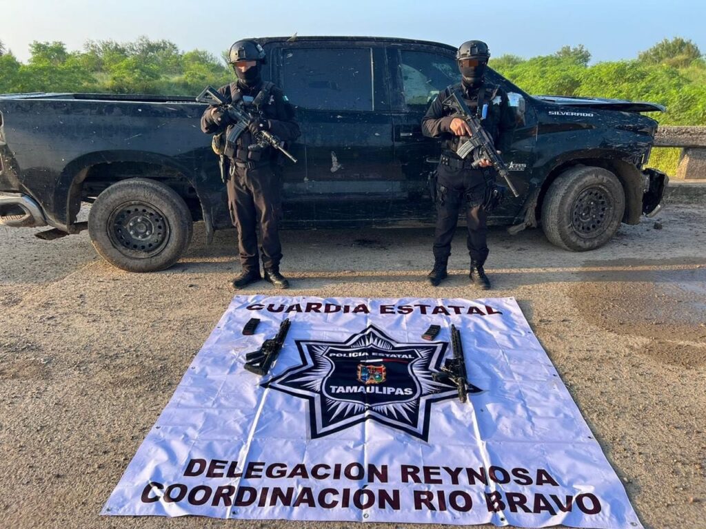 Aseguran "monstruos" tras operativos en Tamaulipas