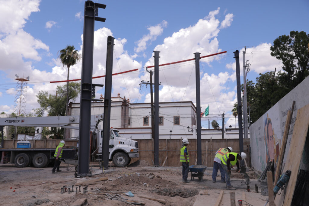 Avanzan obras estratégicas del Gobierno de Nuevo Laredo