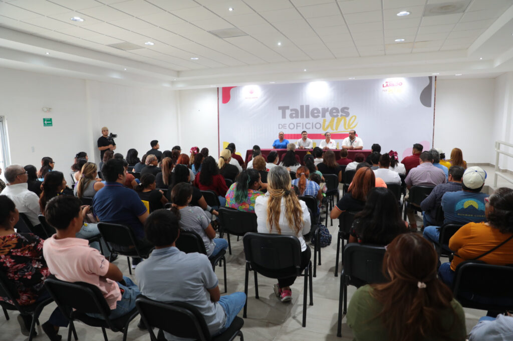 Inician alrededor de 400 ciudadanos Talleres de Oficio del Gobierno de Nuevo Laredo