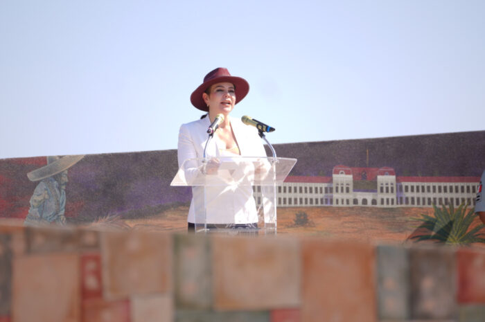 Encabeza alcaldesa Carmen Lilia Canturosas conmemoración del 177 aniversario de la Gesta Heroica de los Niños Héroes