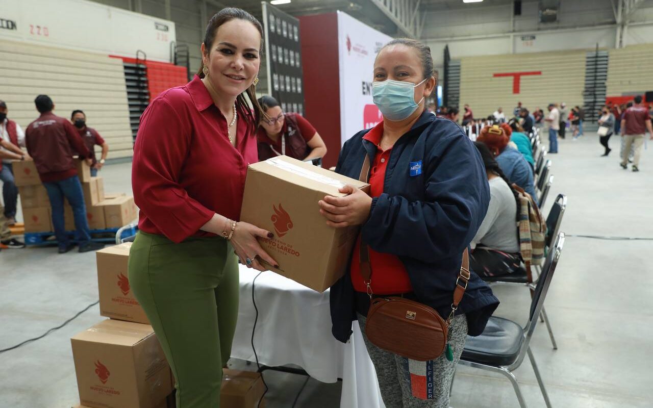 Mejora Gobierno de Nuevo Laredo calidad de vida de miles de familia a través de programas de bienestar social