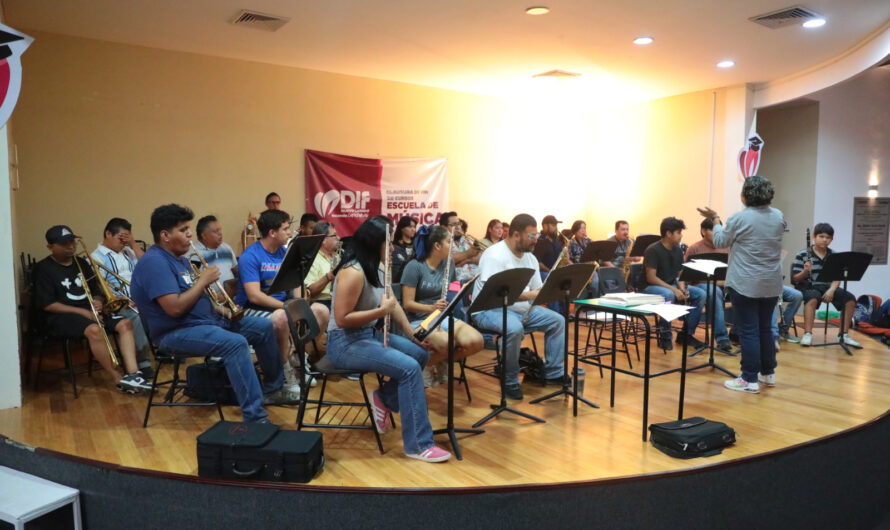 Se prepara Centenaria Banda de Música Municipal de Nuevo Laredo para brindar un espectacular concierto