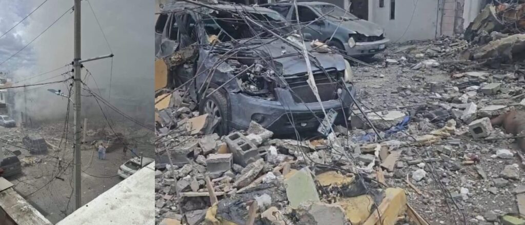 Explosión en Reynosa deja 2 muertos, 3 heridos y severos daños materiales